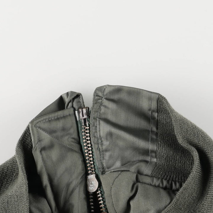 80's US military actual product CWU-45 Aromatic polyamide Khaki type Vintage Second Hand