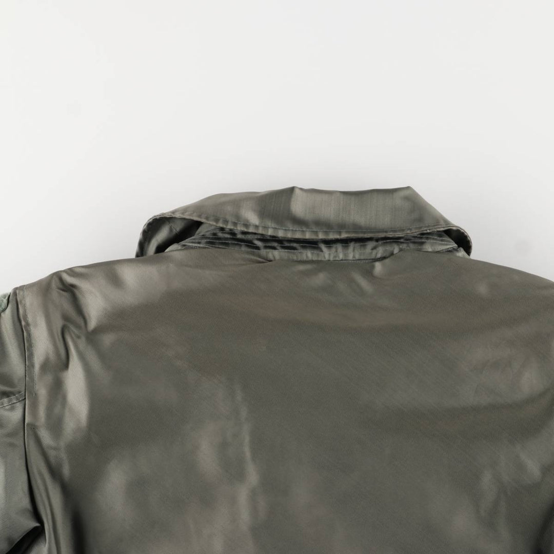 80's US military actual product CWU-45 Aromatic polyamide Khaki type Vintage Second Hand