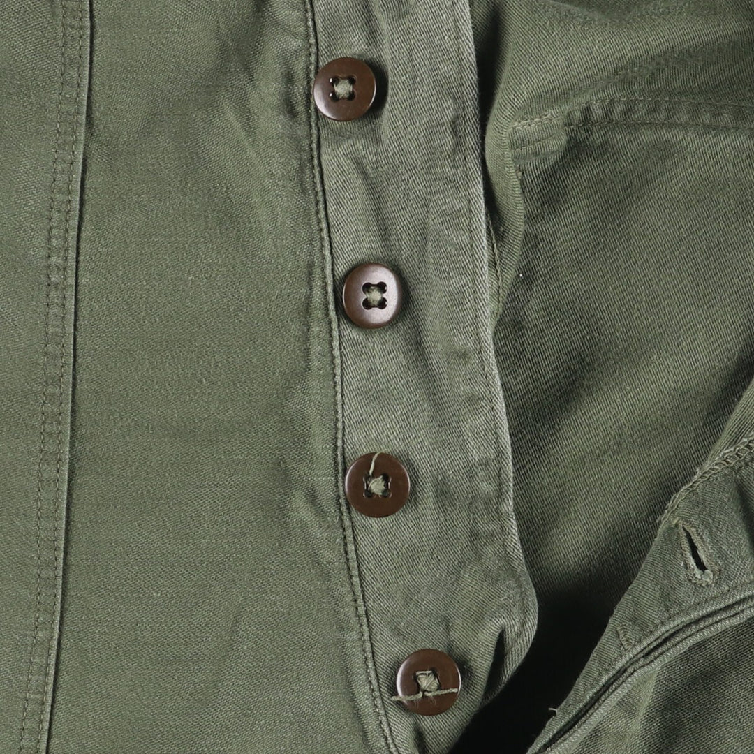 1960'S US Army Baker Pants, Women's Size L (W27) unclear Khaki type Vintage Second Hand