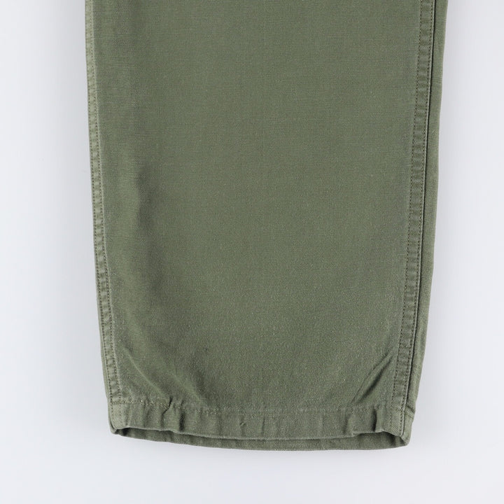 1960'S US Army Baker Pants, Women's Size L (W27) unclear Khaki type Vintage Second Hand