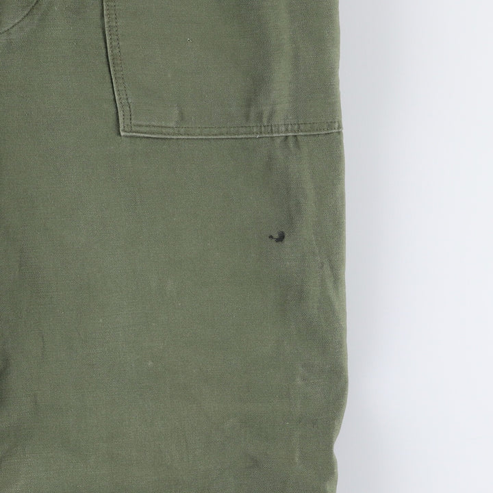 1960'S US Army Baker Pants, Women's Size L (W27) unclear Khaki type Vintage Second Hand