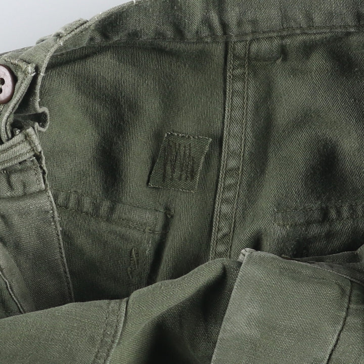 1960'S US Army Baker Pants, Women's Size L (W27) unclear Khaki type Vintage Second Hand