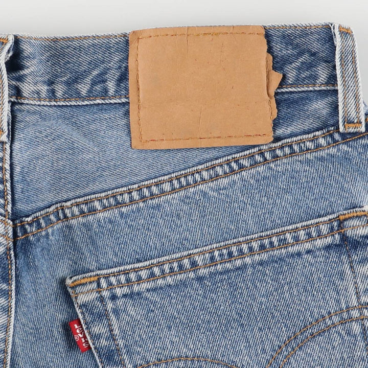 2000'S Levi's 6501-0193 Straight Denim Pants, Made in USA, Women's XL (W32) cotton blue type Vintage Second Hand