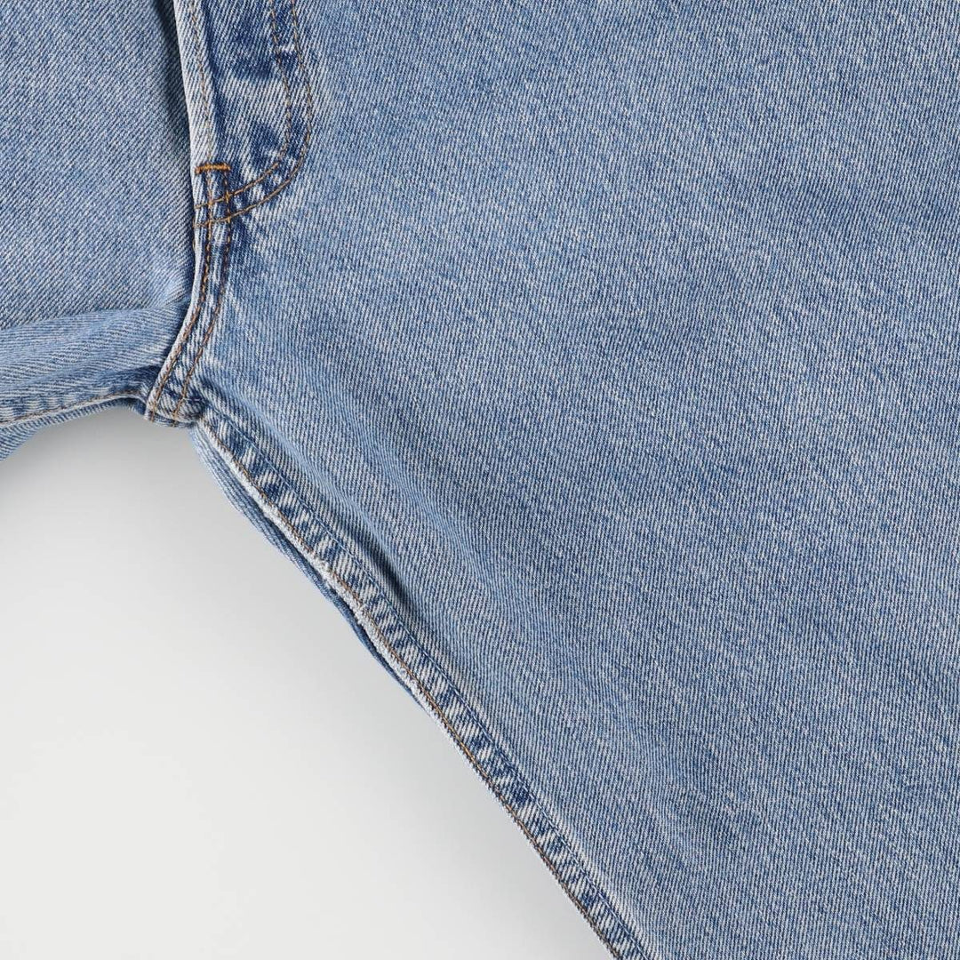 2000'S Levi's 6501-0193 Straight Denim Pants, Made in USA, Women's XL (W32) cotton blue type Vintage Second Hand