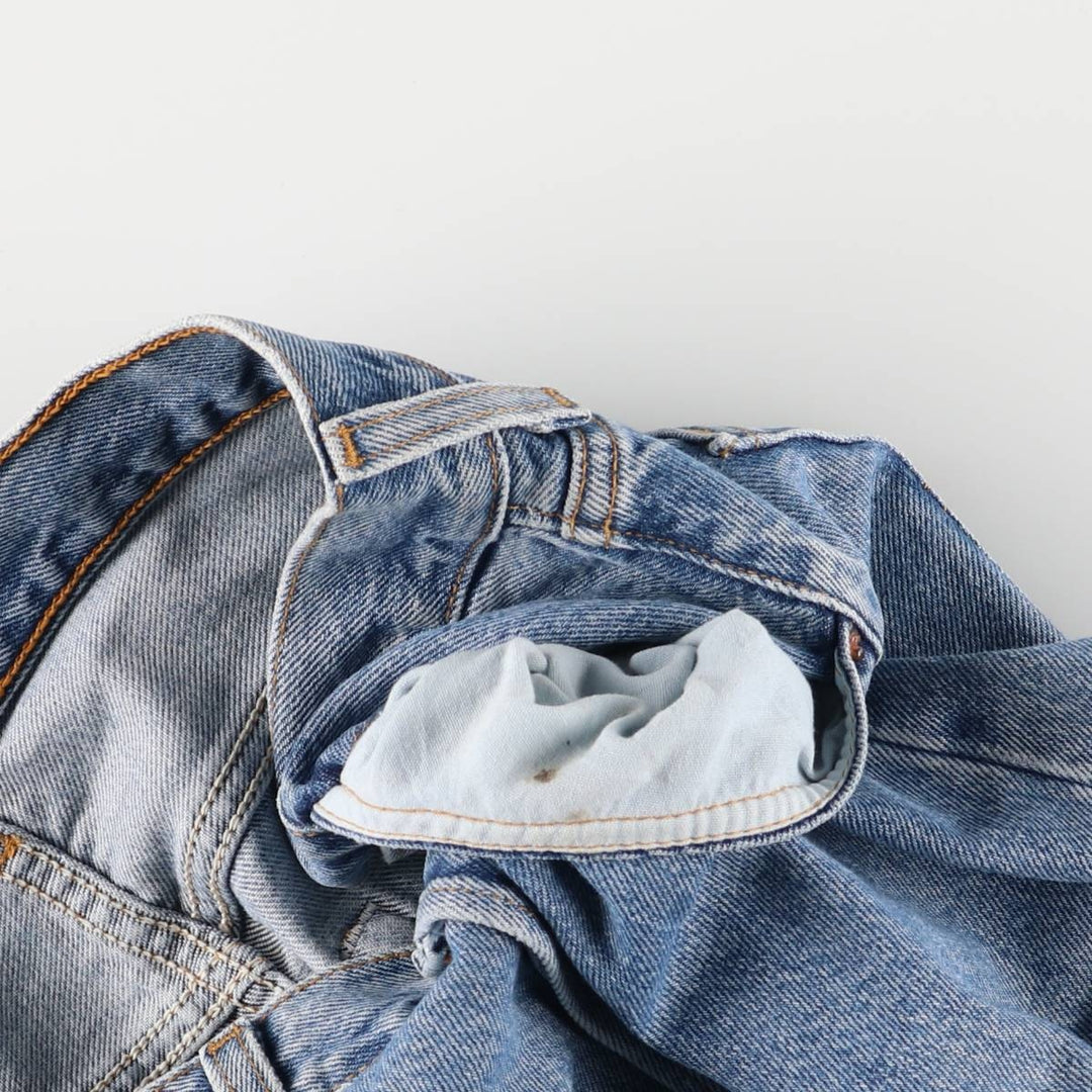 2000'S Levi's 6501-0193 Straight Denim Pants, Made in USA, Women's XL (W32) cotton blue type Vintage Second Hand