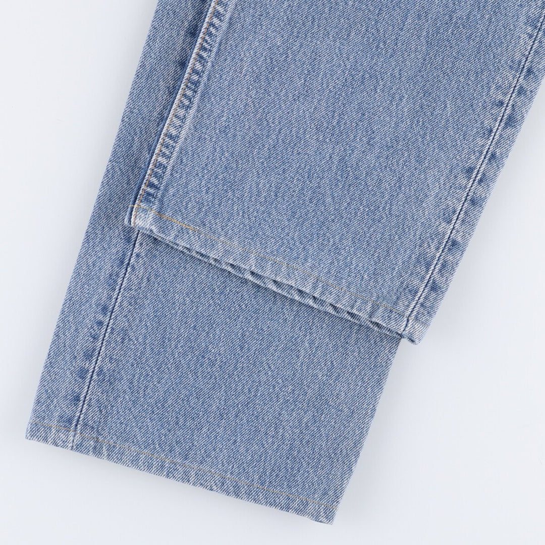 2000'S Levi's 6501-0193 Straight Denim Pants, Made in USA, Women's XL (W32) cotton blue type Vintage Second Hand