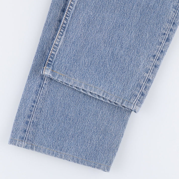 2000'S Levi's 6501-0193 Straight Denim Pants, Made in USA, Women's XL (W32) cotton blue type Vintage Second Hand