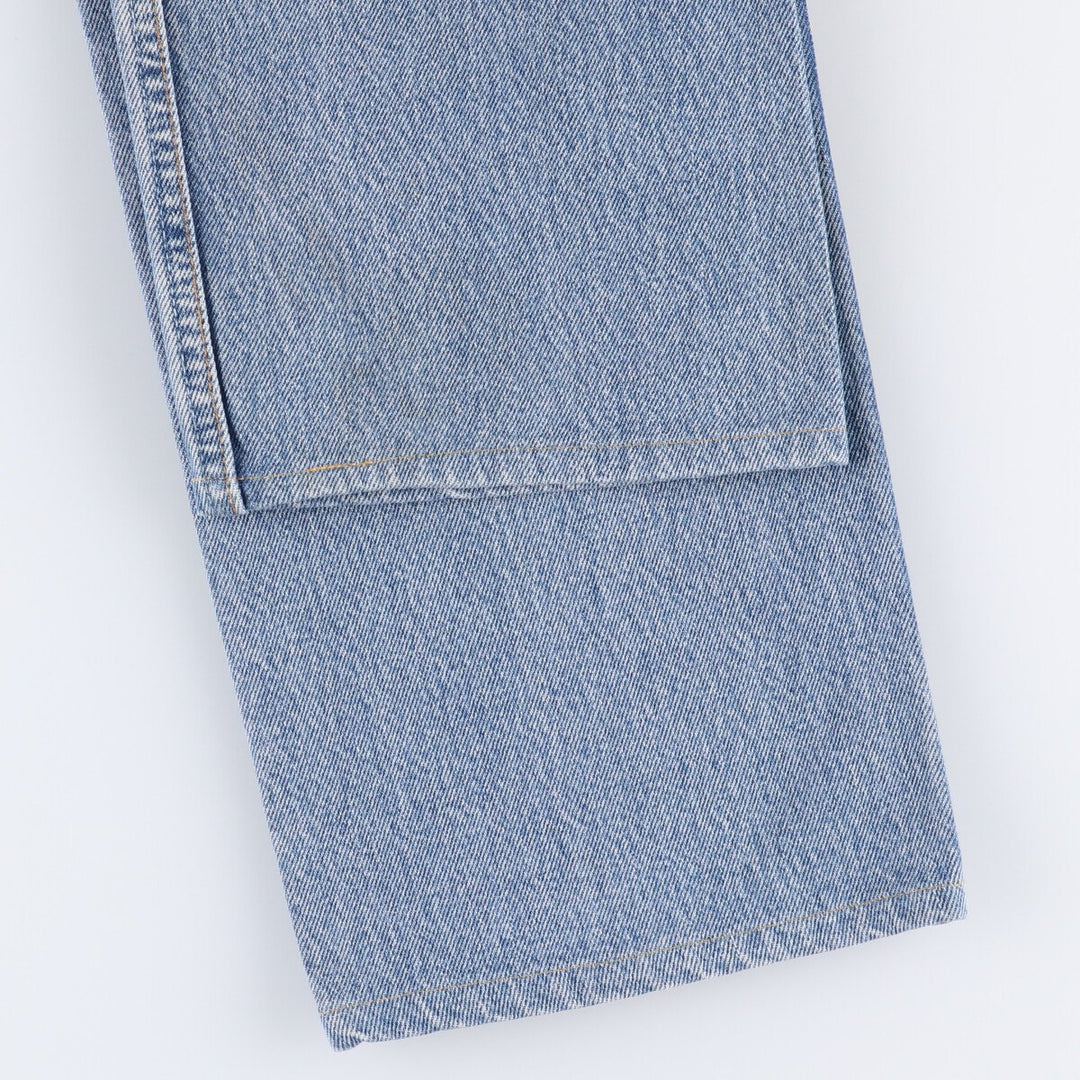 2000'S Levi's 6501-0193 Straight Denim Pants, Made in USA, Women's XL (W32) cotton blue type Vintage Second Hand