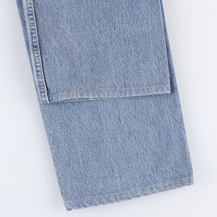 2000'S Levi's 6501-0193 Straight Denim Pants, Made in USA, Women's XL (W32) cotton blue type Vintage Second Hand