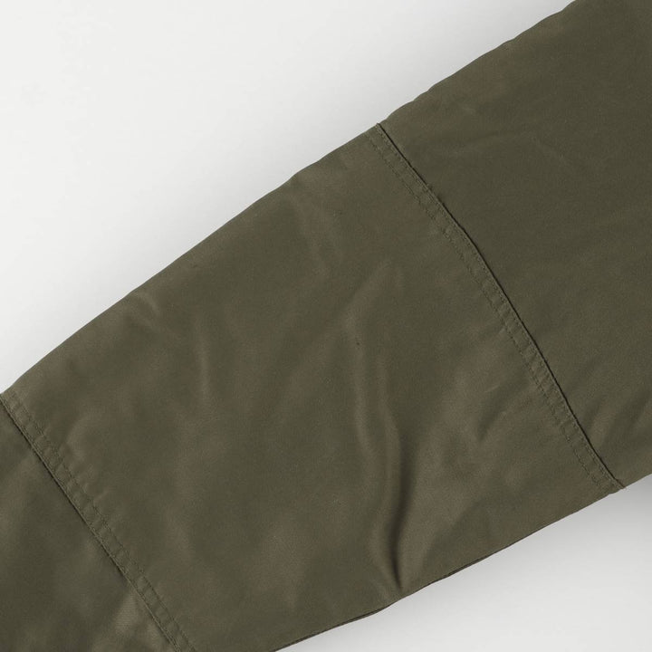 1970'S Canadian Army MK2 Military Field Jacket, 4 REG Nylon Khaki type Vintage Second Hand