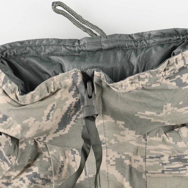 Civilian Camouflage Pattern ABU Digital Tiger Camo Military Gore-Tex Parka, Made in USA, Men's Size Small unclear Beige type Vintage Second Hand