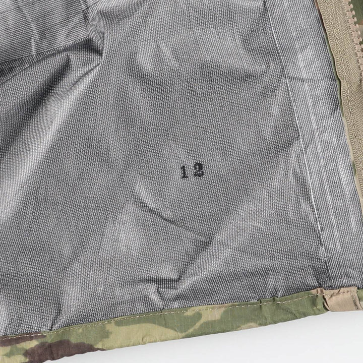 Camouflage Multicam Camo Ripstop Military Gore-Tex Parka, Men's XL unclear Khaki type Vintage Second Hand