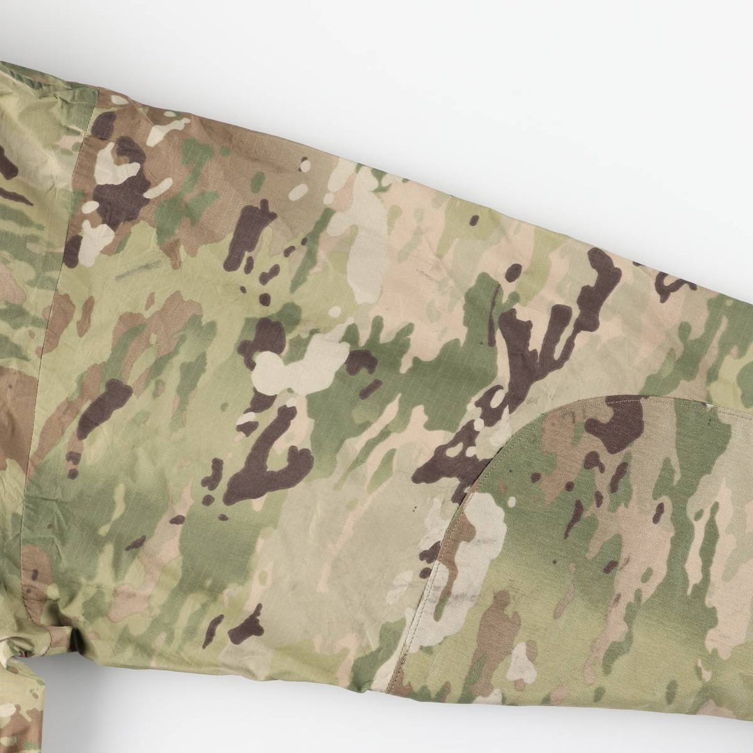 Camouflage Multicam Camo Ripstop Military Gore-Tex Parka, Men's XL unclear Khaki type Vintage Second Hand
