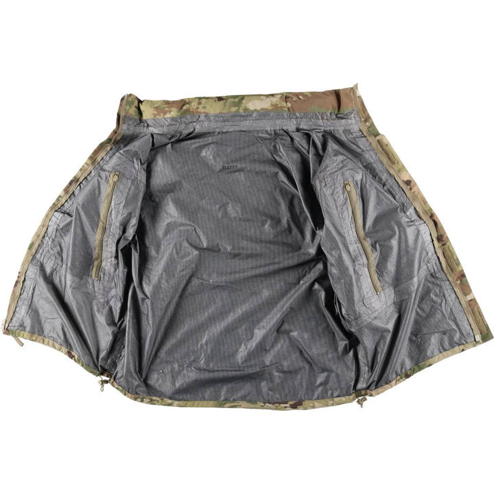 Camouflage Multicam Camo Ripstop Military Gore-Tex Parka, Men's Size L unclear Khaki type Vintage Second Hand
