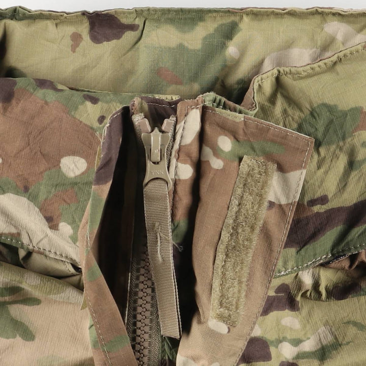 Camouflage Multicam Camo Ripstop Military Gore-Tex Parka, Men's Size L unclear Khaki type Vintage Second Hand