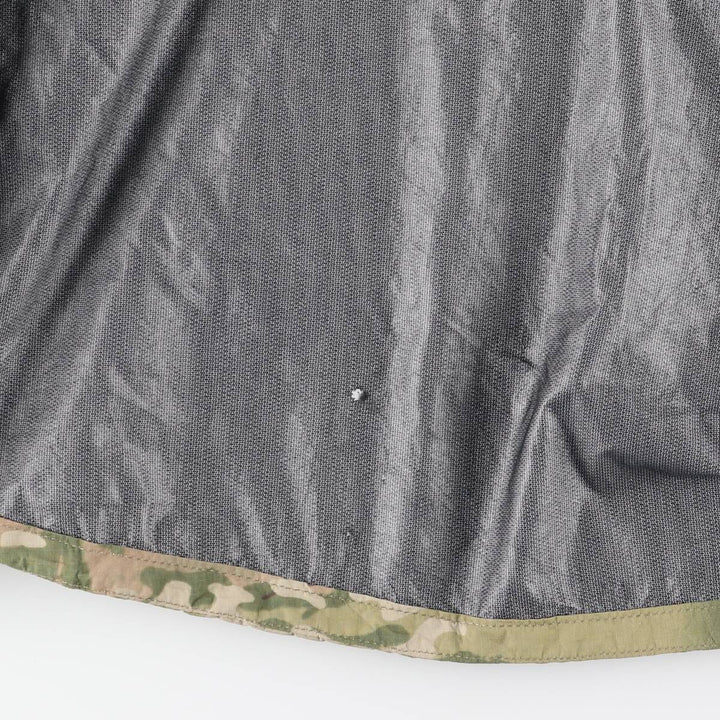 Camouflage Multicam Camo Ripstop Military Gore-Tex Parka, Men's Size L unclear Khaki type Vintage Second Hand