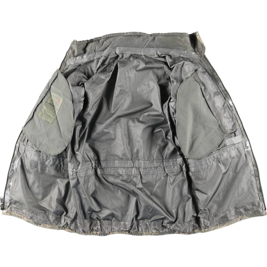Authentic 2000'S US Military Camouflage Pattern ABU Digital Tiger Camo ECWCS 2nd Gen Military Gore-Tex Parka, Made in USA, Small-Regular Nylon Beige type Vintage Second Hand