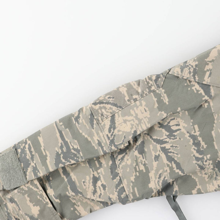 Authentic 2000'S US Military Camouflage Pattern ABU Digital Tiger Camo ECWCS 2nd Gen Military Gore-Tex Parka, Made in USA, Small-Regular Nylon Beige type Vintage Second Hand