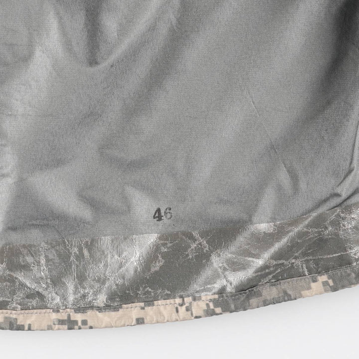 Authentic 2000'S US Military Camouflage Pattern ABU Digital Tiger Camo ECWCS 2nd Gen Military Gore-Tex Parka, Made in USA, Small-Regular unclear Beige type Vintage Second Hand
