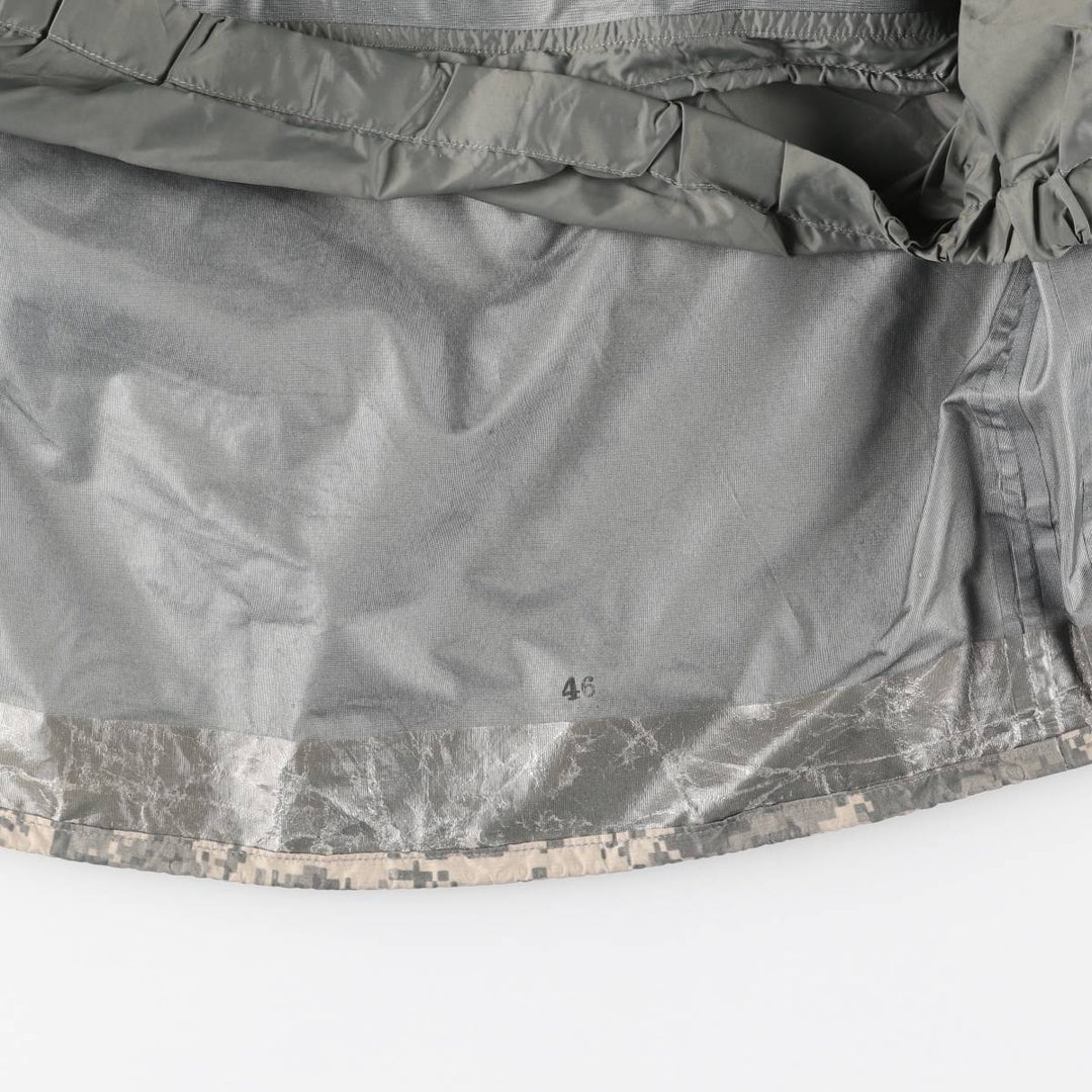 Authentic 2000'S US Military Camouflage Pattern ABU Digital Tiger Camo ECWCS 2nd Gen Military Gore-Tex Parka, Made in USA, Small-Regular unclear Beige type Vintage Second Hand