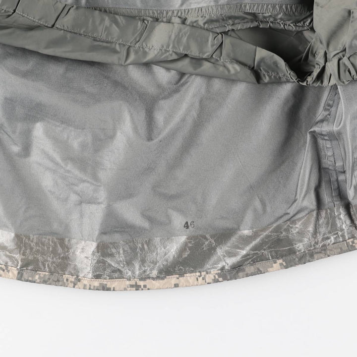 Authentic 2000'S US Military Camouflage Pattern ABU Digital Tiger Camo ECWCS 2nd Gen Military Gore-Tex Parka, Made in USA, Small-Regular unclear Beige type Vintage Second Hand