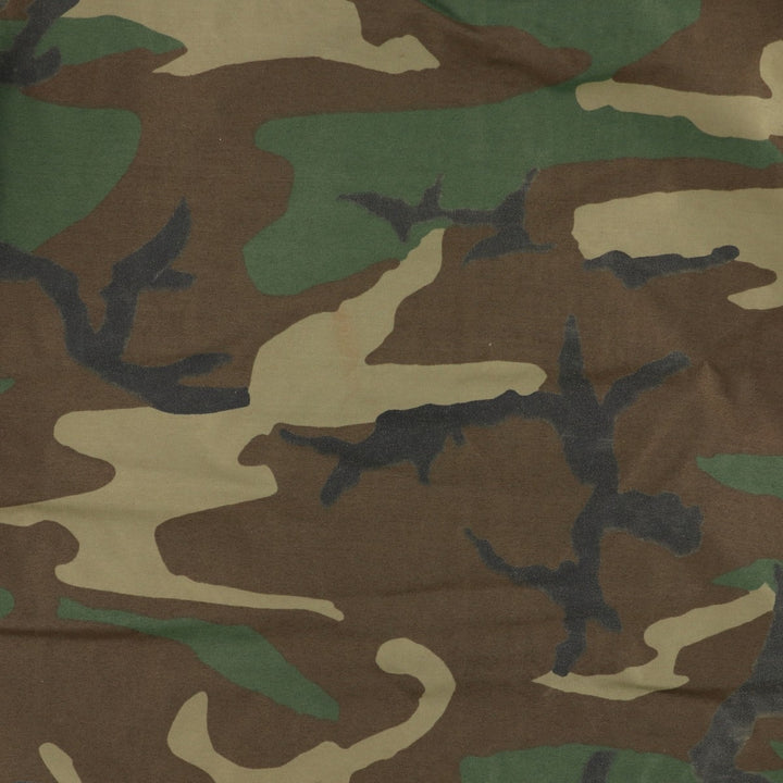 1990'S US Military Camouflage Pattern ECWCS 1st Gen. Late Model Military Gore-Tex Parka, Large Regular, Men's Size L Nylon Khaki type Vintage Second Hand