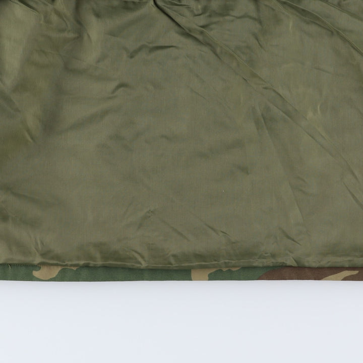 1990'S US Military Camouflage Pattern ECWCS 1st Gen. Late Model Military Gore-Tex Parka, Large Regular, Men's Size L Nylon Khaki type Vintage Second Hand