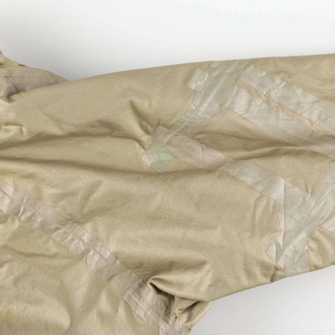 Authentic US military camouflage pattern military Gore-Tex parka, made in the USA, small regular size, equivalent to men's size S Nylon Khaki type Vintage Second Hand