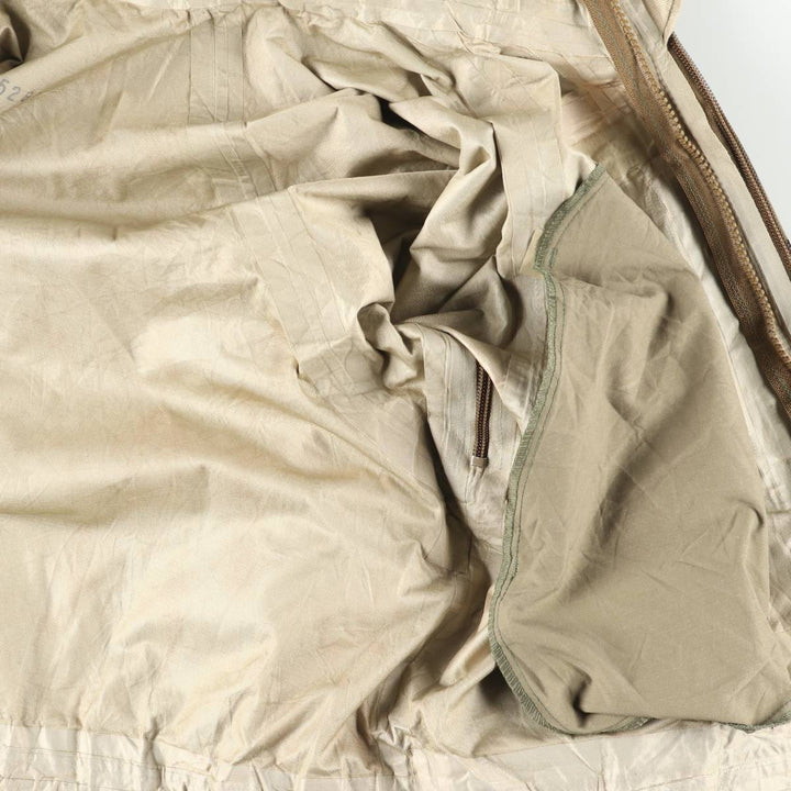 Camouflage pattern US military Gore-Tex parka, Made in USA, Small/Regular, Men's Size S Nylon Khaki type Vintage Second Hand