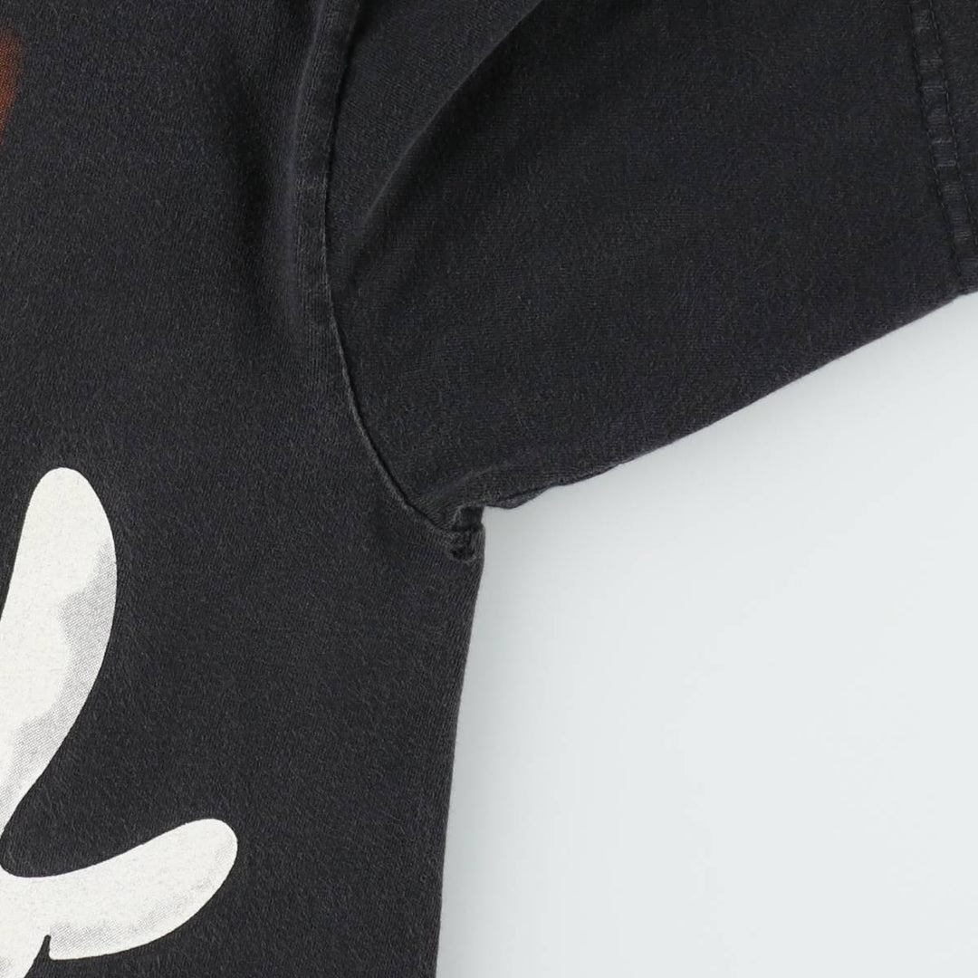90'S MICKEY UNLIMITED GOOFY character print T-shirt, men's size M equivalent, vintage. cotton black type Vintage Second Hand