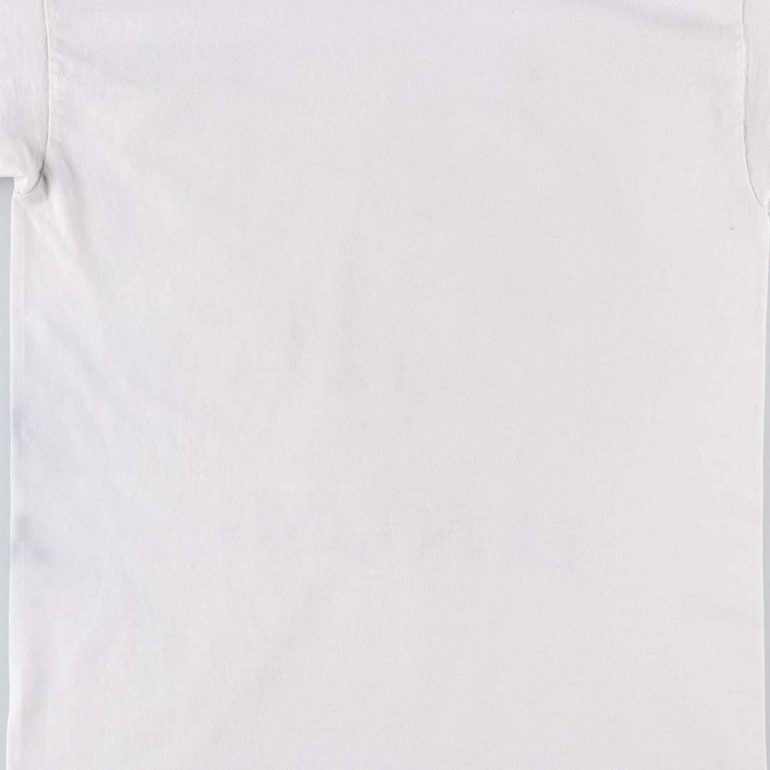 90'S Disney THE LION KING Lion King character print T-shirt men's M size vintage cotton white type Vintage Second Hand