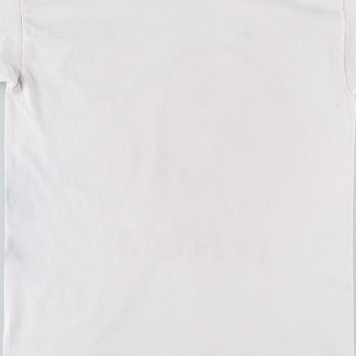 90'S Disney THE LION KING Lion King character print T-shirt men's M size vintage cotton white type Vintage Second Hand