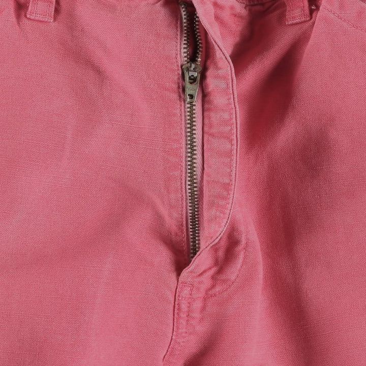 Ralph Lauren POLO by Ralph Lauren Cotton x Linen Pants, Men's Size S (approx.) linen pink type Vintage Second Hand