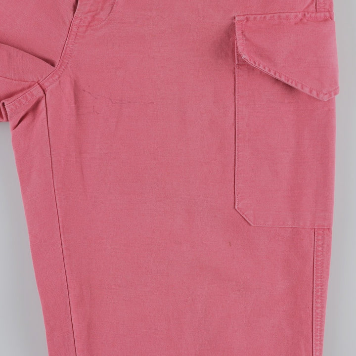Ralph Lauren POLO by Ralph Lauren Cotton x Linen Pants, Men's Size S (approx.) linen pink type Vintage Second Hand