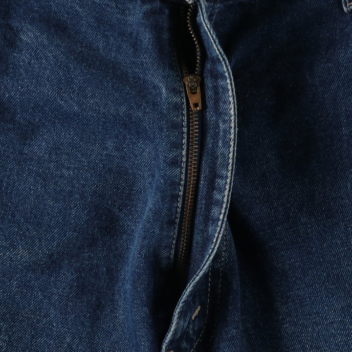 90'S Big Size Levi's Silver Tab Massive Denim Shorts, Made in USA, Men's W43 (approx.) cotton blue type Vintage Second Hand