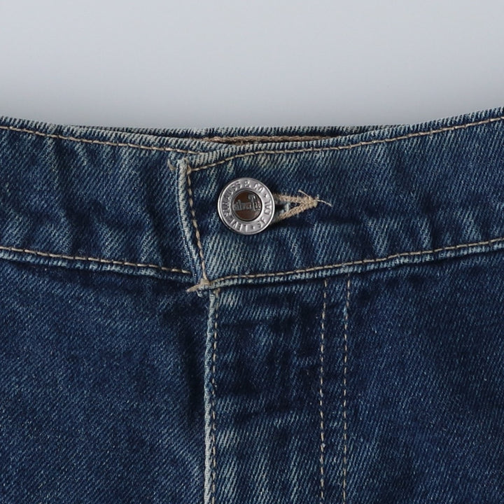 90'S Big Size Levi's Silver Tab Massive Denim Shorts, Made in USA, Men's W43 (approx.) cotton blue type Vintage Second Hand