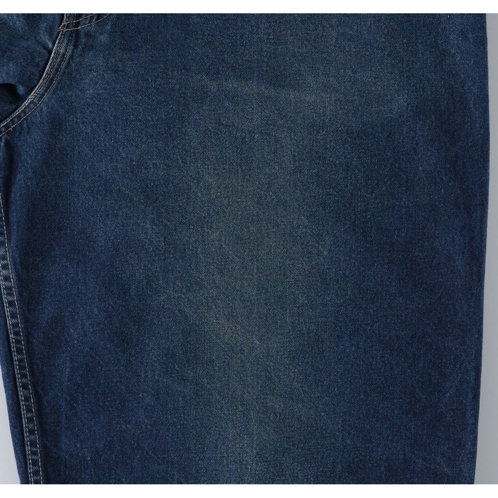 90'S Big Size Levi's Silver Tab Massive Denim Shorts, Made in USA, Men's W43 (approx.) cotton blue type Vintage Second Hand