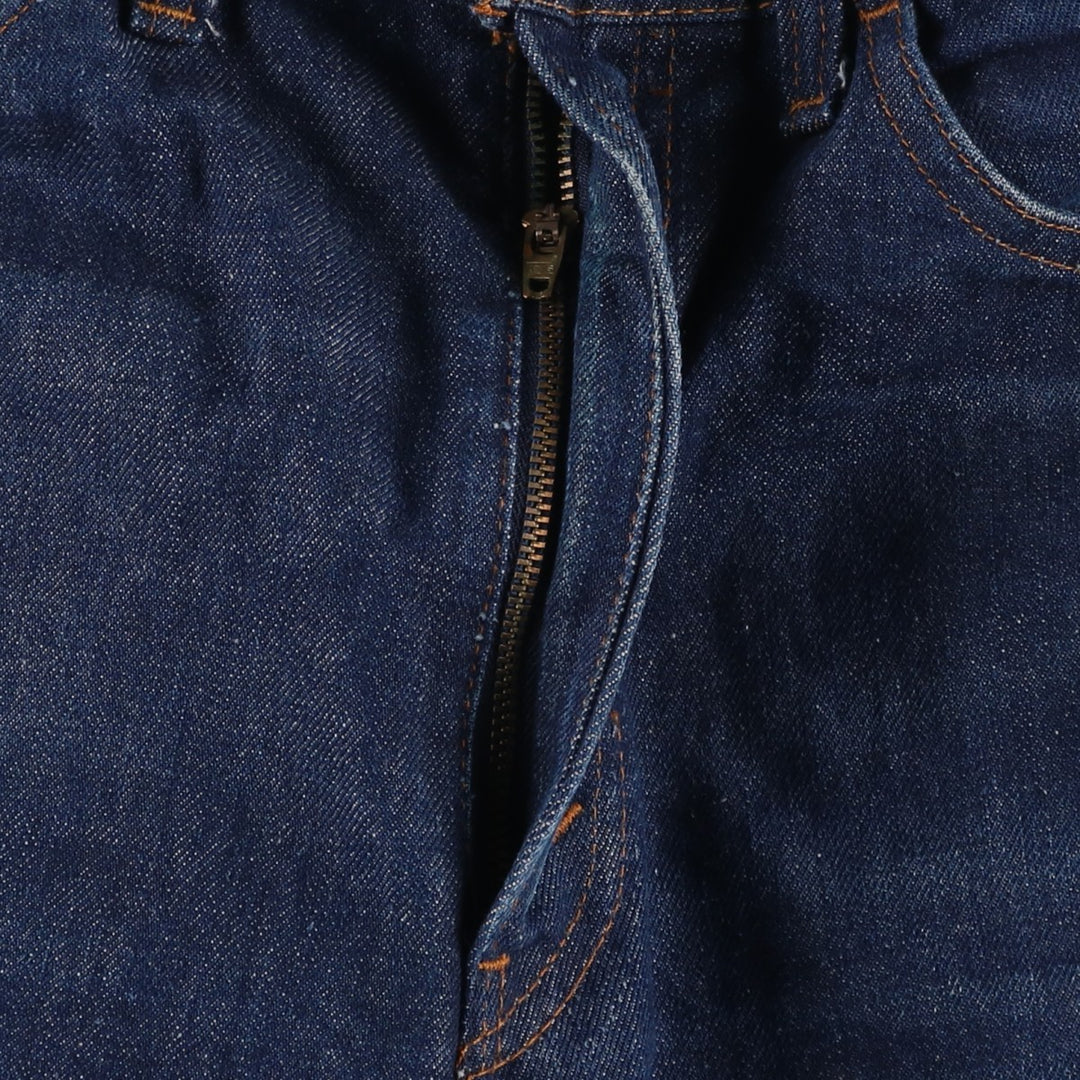 Dark navy 80'S Levi's orange tab bell-bottom denim pants, men's size W34 (approx.), vintage. unclear blue type Vintage Second Hand