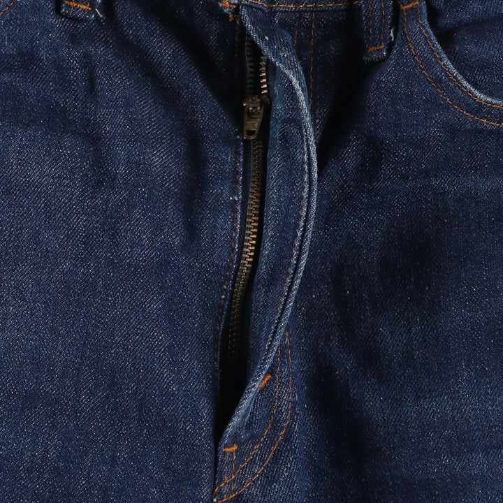 Dark navy 80'S Levi's orange tab bell-bottom denim pants, men's size W34 (approx.), vintage. unclear blue type Vintage Second Hand