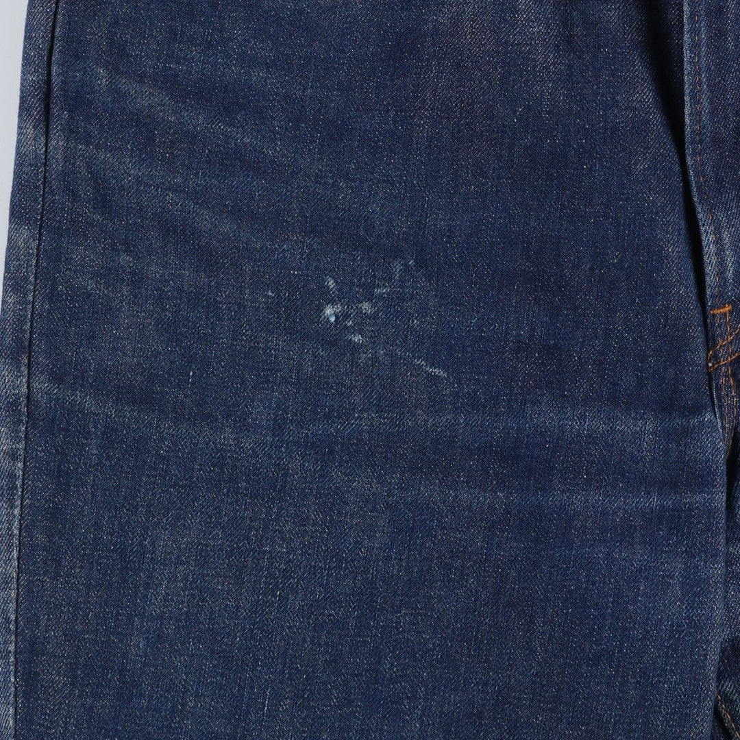 Dark navy 80'S Levi's orange tab bell-bottom denim pants, men's size W34 (approx.), vintage. unclear blue type Vintage Second Hand