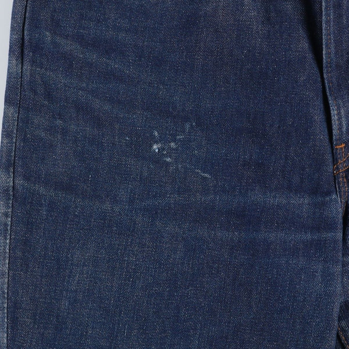 Dark navy 80'S Levi's orange tab bell-bottom denim pants, men's size W34 (approx.), vintage. unclear blue type Vintage Second Hand