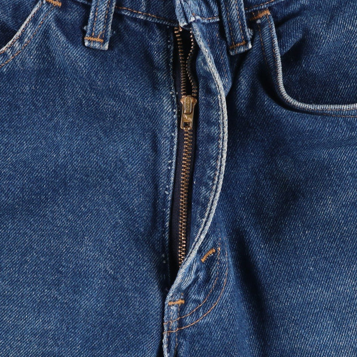 70s-80'S Levi's 646-0217 Orange Tab Bell-Bottom Denim Pants, Men's Size W31 (approx.), Vintage unclear blue type Vintage Second Hand
