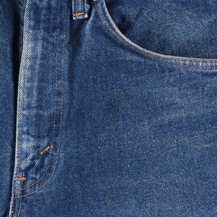 70s-80'S Levi's 646-0217 Orange Tab Bell-Bottom Denim Pants, Men's Size W31 (approx.), Vintage unclear blue type Vintage Second Hand
