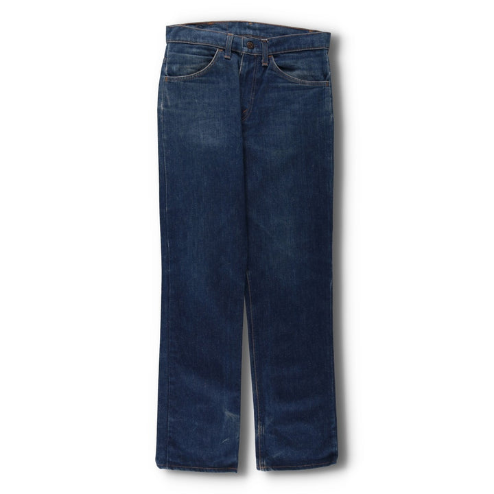70s-80'S Levi's Orange Tab Straight Denim Pants, Men's Size W30 (approx.), Vintage unclear blue type Vintage Second Hand