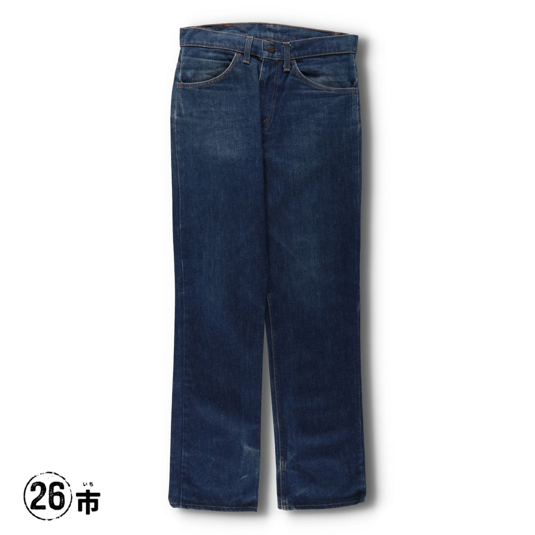 70s-80'S Levi's Orange Tab Straight Denim Pants, Men's Size W30 (approx.), Vintage unclear blue type Vintage Second Hand