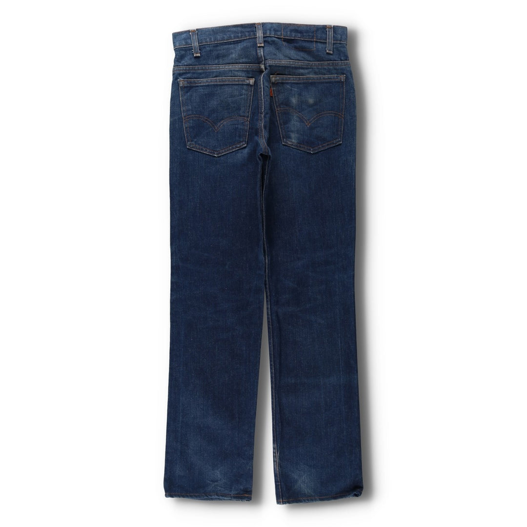 70s-80'S Levi's Orange Tab Straight Denim Pants, Men's Size W30 (approx.), Vintage unclear blue type Vintage Second Hand