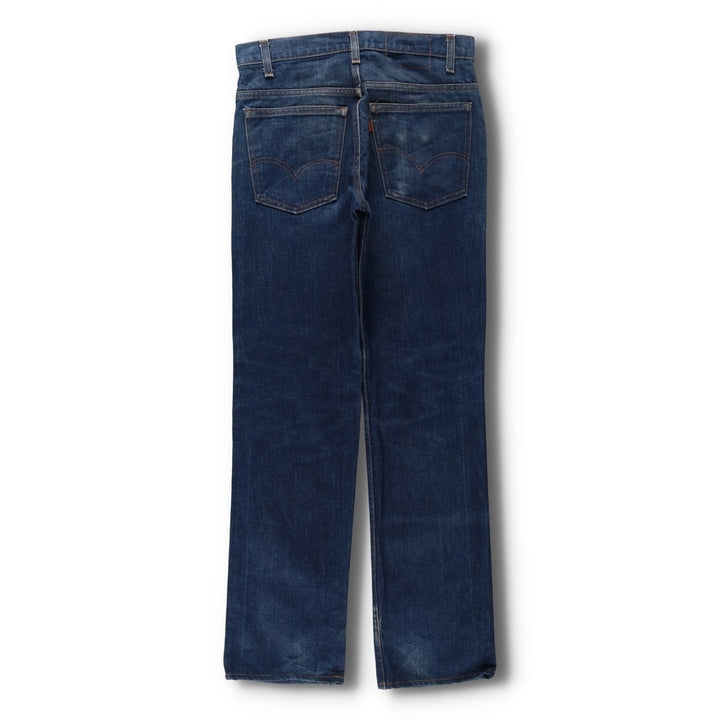 70s-80'S Levi's Orange Tab Straight Denim Pants, Men's Size W30 (approx.), Vintage unclear blue type Vintage Second Hand