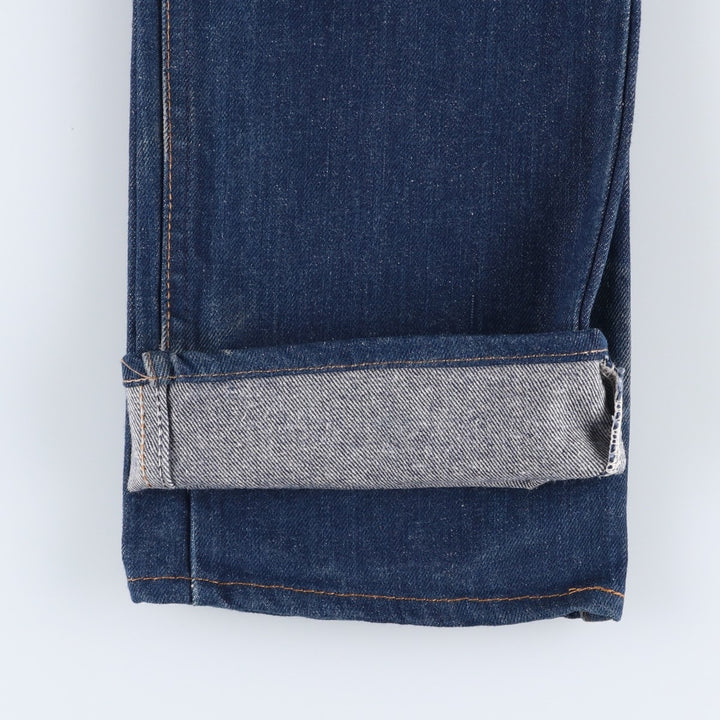 70s-80'S Levi's Orange Tab Straight Denim Pants, Men's Size W30 (approx.), Vintage unclear blue type Vintage Second Hand