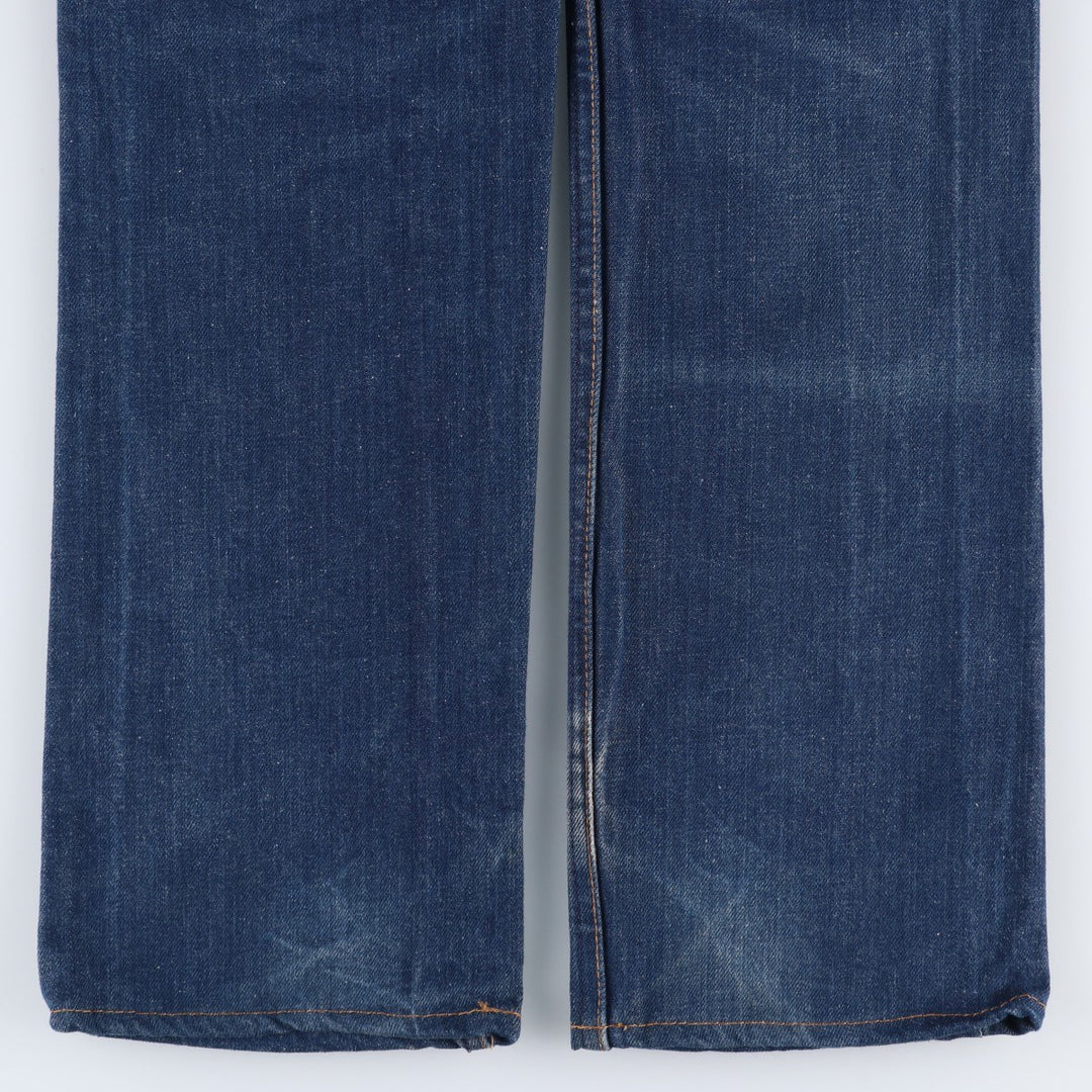 70s-80'S Levi's Orange Tab Straight Denim Pants, Men's Size W30 (approx.), Vintage unclear blue type Vintage Second Hand