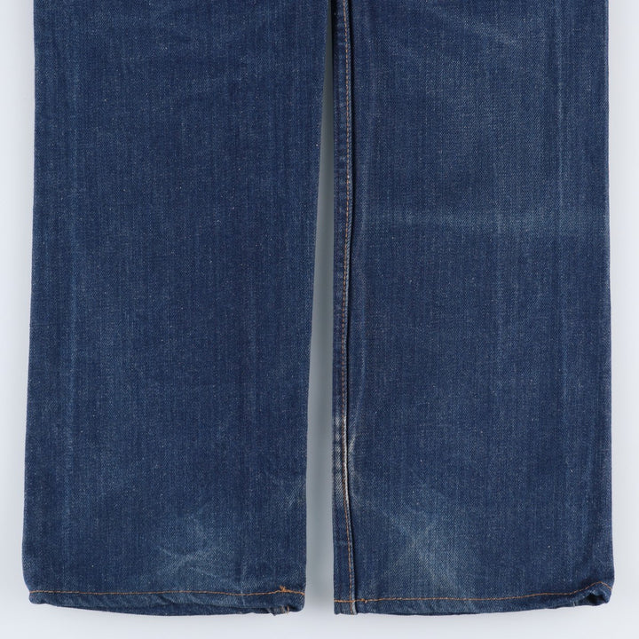 70s-80'S Levi's Orange Tab Straight Denim Pants, Men's Size W30 (approx.), Vintage unclear blue type Vintage Second Hand